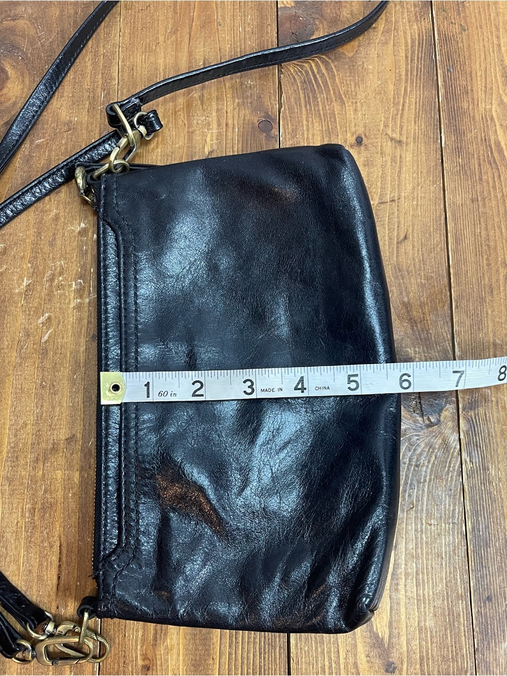 Hobo small black leather purse - Picture 8 of 8